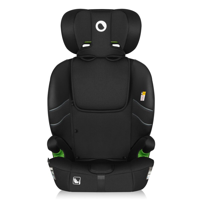 Scaun auto pentru copii Lionelo Levi Fix Negru, i-Size, 76-150 cm, 123, isofix + Top Tether, tetiera reglabila, testat la impact, conform cu R129 - 2