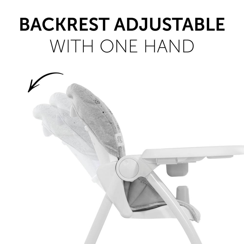 Scaun de hranire pentru bebelusi Sit N Fold Hauck, Mickey Mouse Grey - 2 | YEO