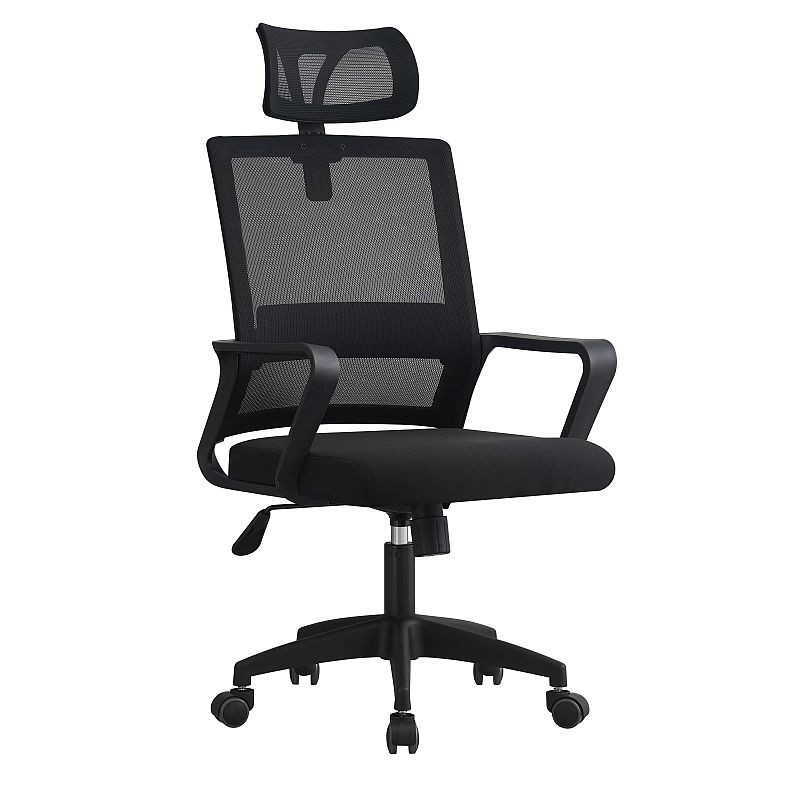 Scaun ergonomic de birou cu tetiera, reglabil si rotativ, mesh - 3