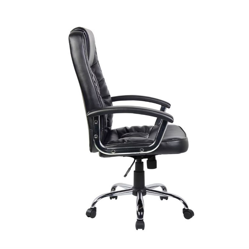 Scaun ergonomic directorial, inaltime reglabila 108-118 cm, rotativ, maxim 150 kg, negru - 2