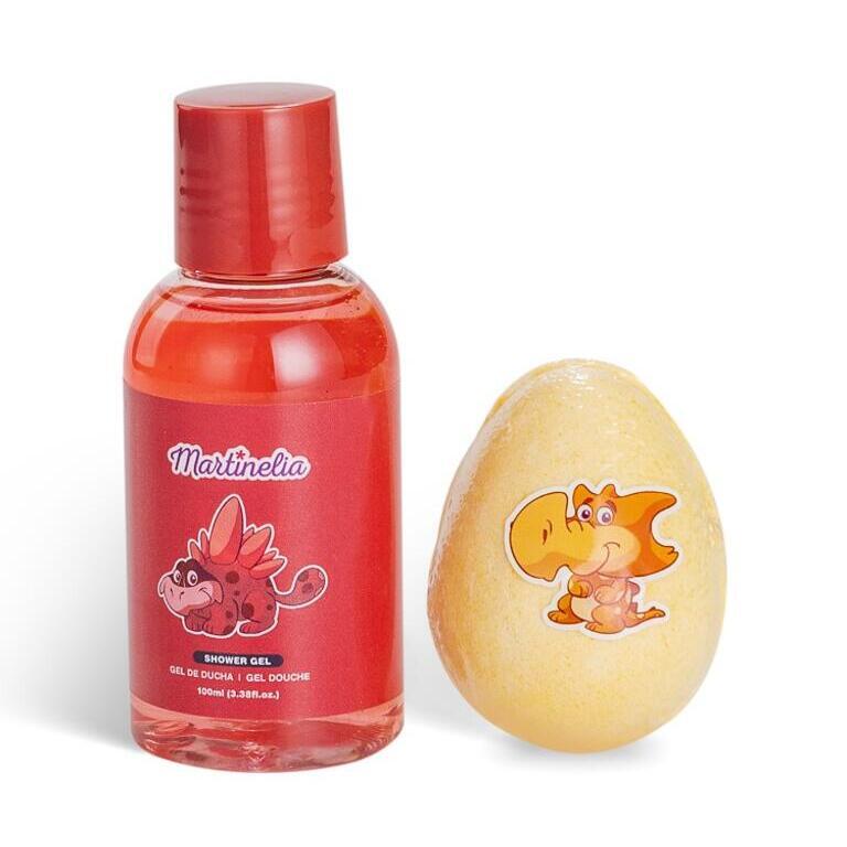 Set 2 produse de baie pentru copii Little Dinorassic Martinelia