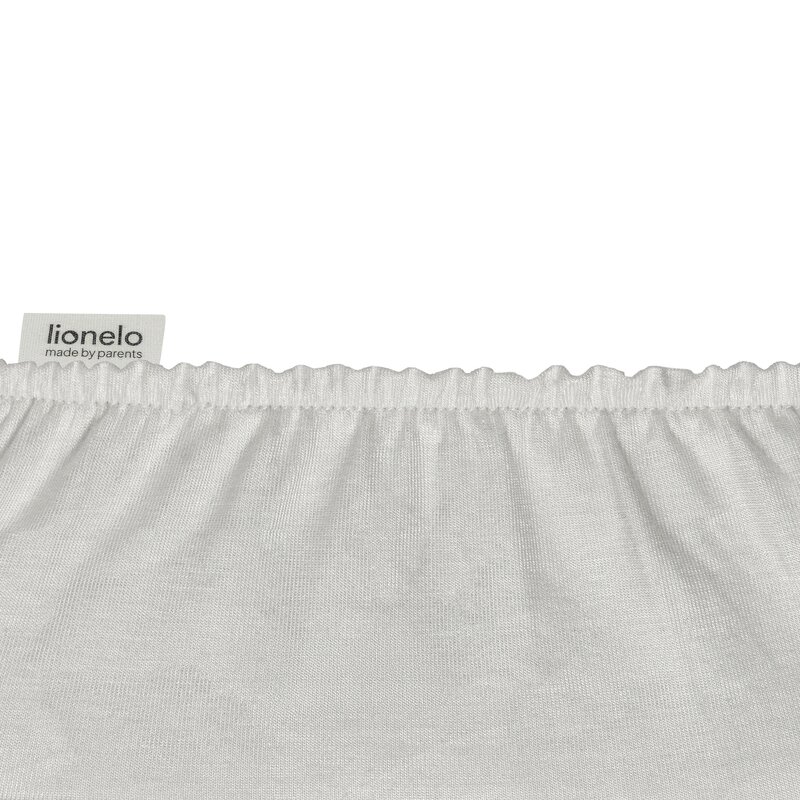 Set 2 cearceafuri cu elastic Lionelo, 80x42 cm, pentru co-sleepere, din bambus - 1