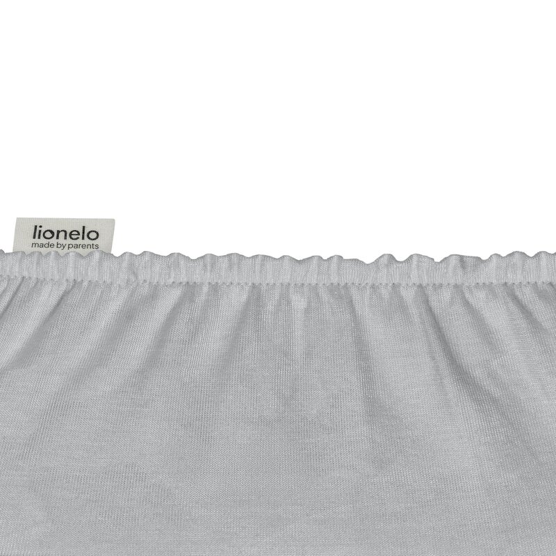 Set 2 cearceafuri cu elastic Lionelo, 80x42 cm, pentru co-sleepere, din bambus - 4