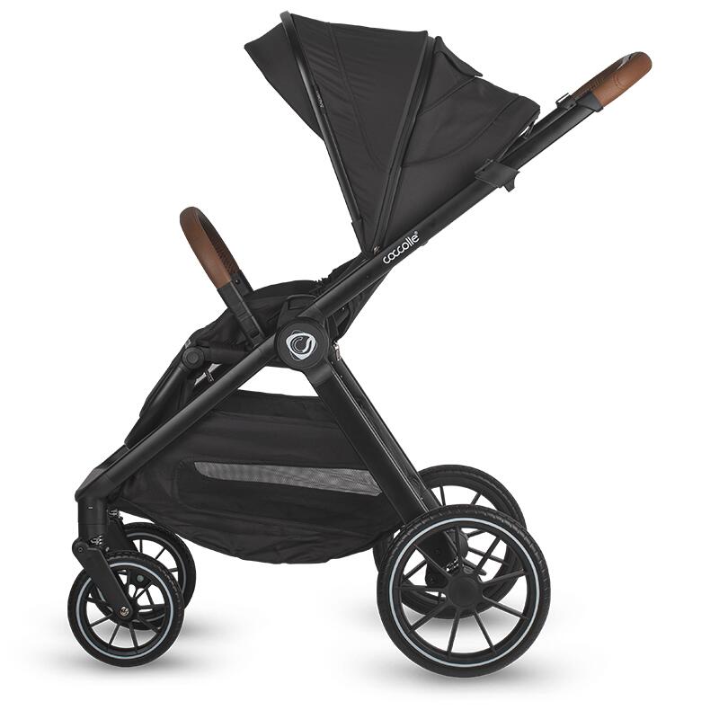Sistem modular 3 in 1 Coccolle Aspen Jet Black + Scoica auto iSize Coccolle Knox Black - 7