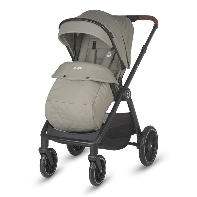 Sistem modular 3 in 1 Coccolle Aspen Sand Beige + Scoica auto iSize Coccolle Knox Black - 1