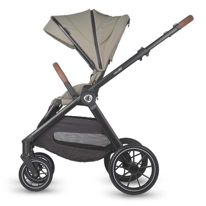 Sistem modular 3 in 1 Coccolle Aspen Sand Beige + Scoica auto iSize Coccolle Knox Black - 7