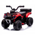 ATV electric pentru copii R-Sport J9 Rosu, roti si scaun din plastic, putere 25W, 70x44x40 cm, varsta 1.5-4 ani