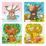 Puzzle 4 in 1 Anotimpurile 72 piese