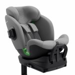 Scaun auto cu isofix Avionaut Stardust Airflow Grey, rotatie 360 grade, picior de sustinere, spatar reglabil