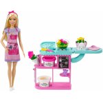 Set de joaca papusa Barbie florarie