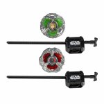Beyblade x star wars pachet duo luke skywalker 4-80b si darth vader 4-60p