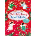 Set 24 de carti pentru copii Usborne Calendar Advent Sticker Dolly Dressing