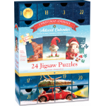 Set 24 puzzle Eurographics Calendar Advent animalutele si Craciunul 50 piese