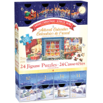Set 24 puzzle Eurographics Calendar Advent Craciun fericit 50 piese
