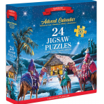 Set de 24 puzzle Eurographics Calendar Advent nasterea 50 piese