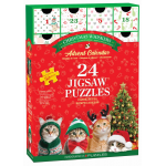 Set 24 puzzle Eurographics Calendar Advent pisici 50 piese