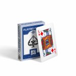 Carti de joc Poker carton albastru