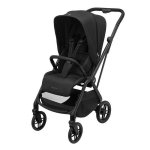 Carucior pentru copii Maxi-Cosi Leona2 Twillic Black reversibil, roti cu suspensii, spatar reglabil, greutate admisa 22 kg