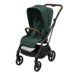 Carucior pentru copii Maxi-Cosi Leona2 Twillic Green reversibil, roti cu suspensii, spatar reglabil, greutate admisa 22 kg