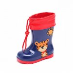 Cizme de cauciuc cu ciorap detasabil pentru copii Lion marime 30