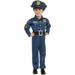 Costum carnaval Super Politist M 5-7 ani / 132 cm