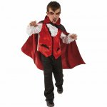 Costum de carnaval Contele Dracula L 8-10 ani/ 147 cm