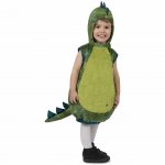 Costum de carnaval Dinozaurul Spike 6-12 luni
