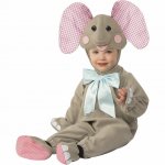 Costum de carnaval Elefantul Elly 6-12 luni