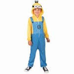Costum de carnaval Minion M 9-10 ani / 140 cm