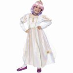 Costum de carnaval Printesa Curcubeu M 5-7 ani / 132 cm