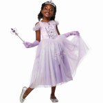 Costum de carnaval Printesa Mov M 5-6 ani / 116 cm