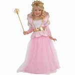 Costum de carnaval Printesa rusinoasa S 7-8 ani / 128 cm