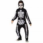 Costum de carnaval Schelet fermecator L 8-10 ani / 147 cm