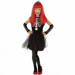 Costum de carnaval Skelita Tiffany M 5-7 ani / 132 cm