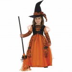 Costum de carnaval Vrajitoare stralucitoare M 5-7 ani / 132 cm
