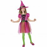 Costum de carnaval Vrajitoare superstar roz S 3-4 ani / 104 cm