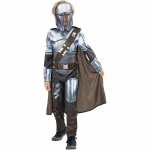 Costum de carnaval Green Collection Mandalorian XS 5-6 ani / 116 cm