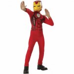 Costum de carnaval standard Iron Man L 7-8 ani / 128 cm