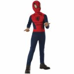 Costum de carnaval standard Spiderman in actiune L 7-8 ani / 128 cm