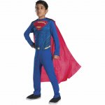 Costum de carnaval standard Superman Justice League L 8-10 ani / 147 cm