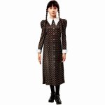 Costum de carnaval standard Wednesday S 7-8 ani / 128 cm