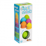 Set cupe de stivuire cu bule din silicon Dimpl Stack