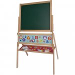 Tabla magnetica din lemn Eichhorn 42x66x110 cm