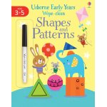 Carte pentru copii Usborne Early Years Wipe-Clean Shapes & Patterns