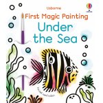 Carte pentru copii Usborne de pictat cu apa First magic painting Under the Sea