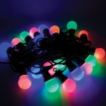 Ghirlanda  multicolora cu led-uri, exterior, 30 globuri, 14.5 m Home