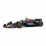 Masinuta metalica Oracle Red Bull Racing RB20 numarul 11 scara 1:64 Hot Wheels Premium Real Riders Formula 1 2024