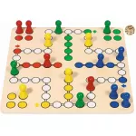 Joc de strategie Goki Ludo din lemn 4 ani+