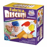 Joc creativ Fabrica de biscuiti cu forme de modelat