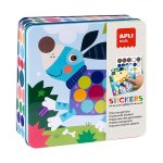 Joc creativ cu autocolante Micii Catelusi Apli
